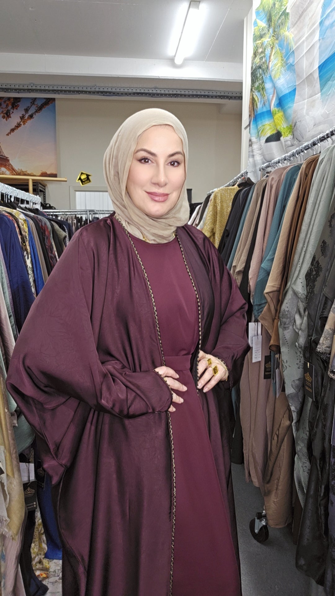 MOOD 4 Pc Abaya Set