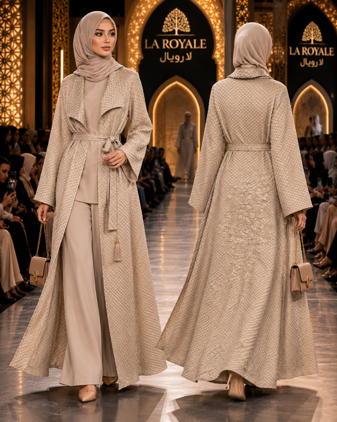 Flora & Fauna Abaya Set