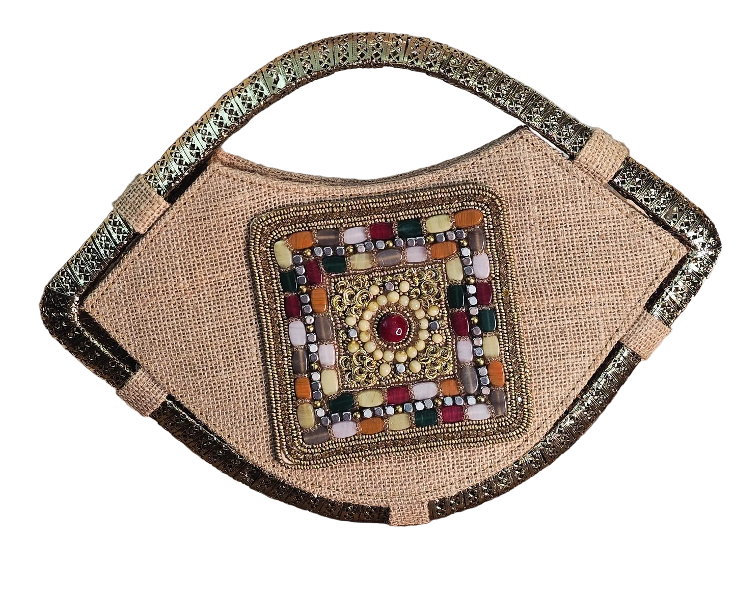 Zayna Fan Handle Bag