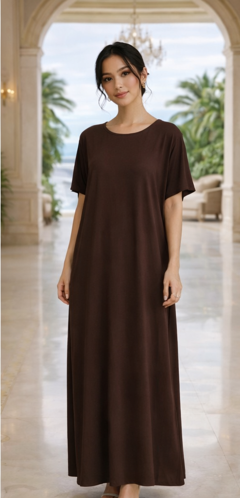 LUX INNER DRESS short sleeve ESSENTIALS (Nida Fabric)