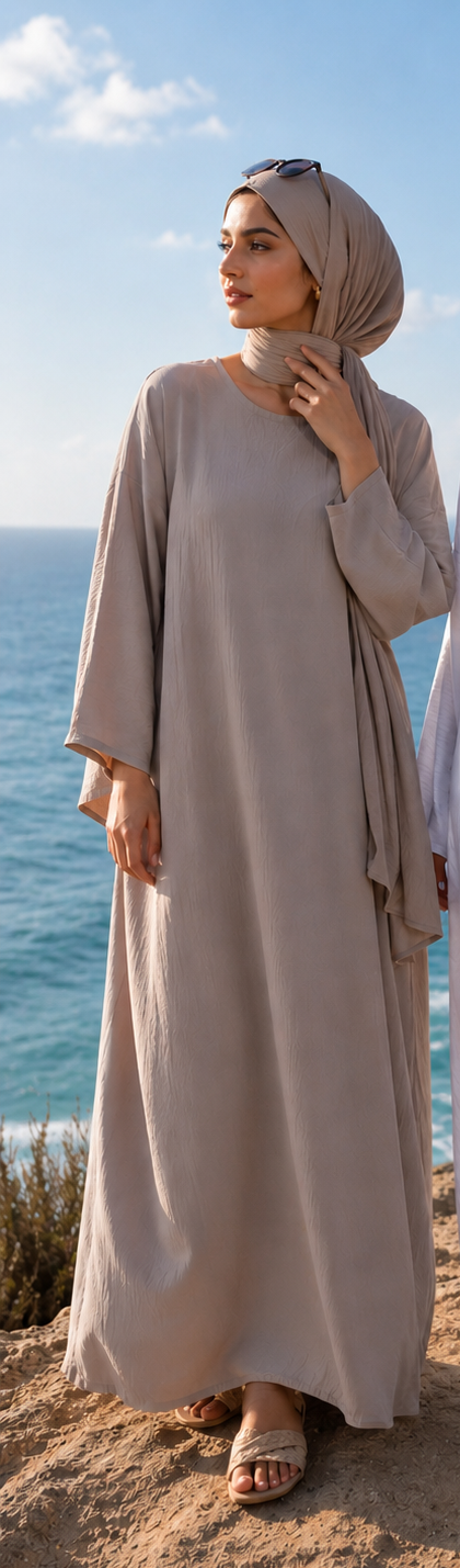 CEY fabric long sleeve inner dresses