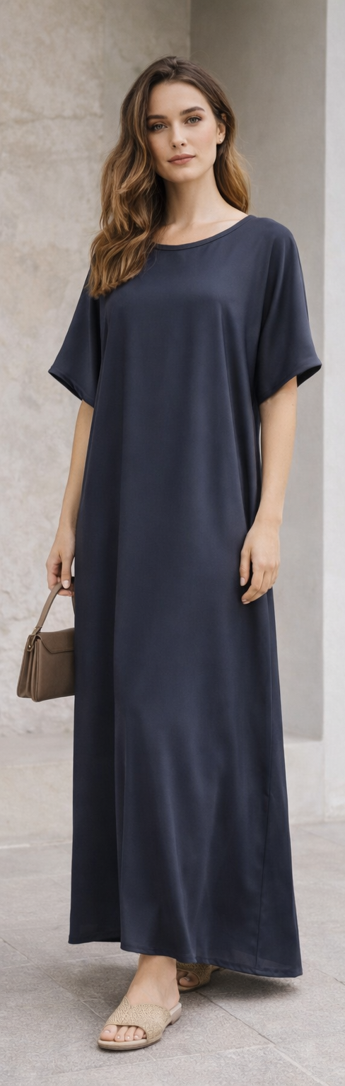 LUX INNER DRESS short sleeve ESSENTIALS (Nida Fabric)