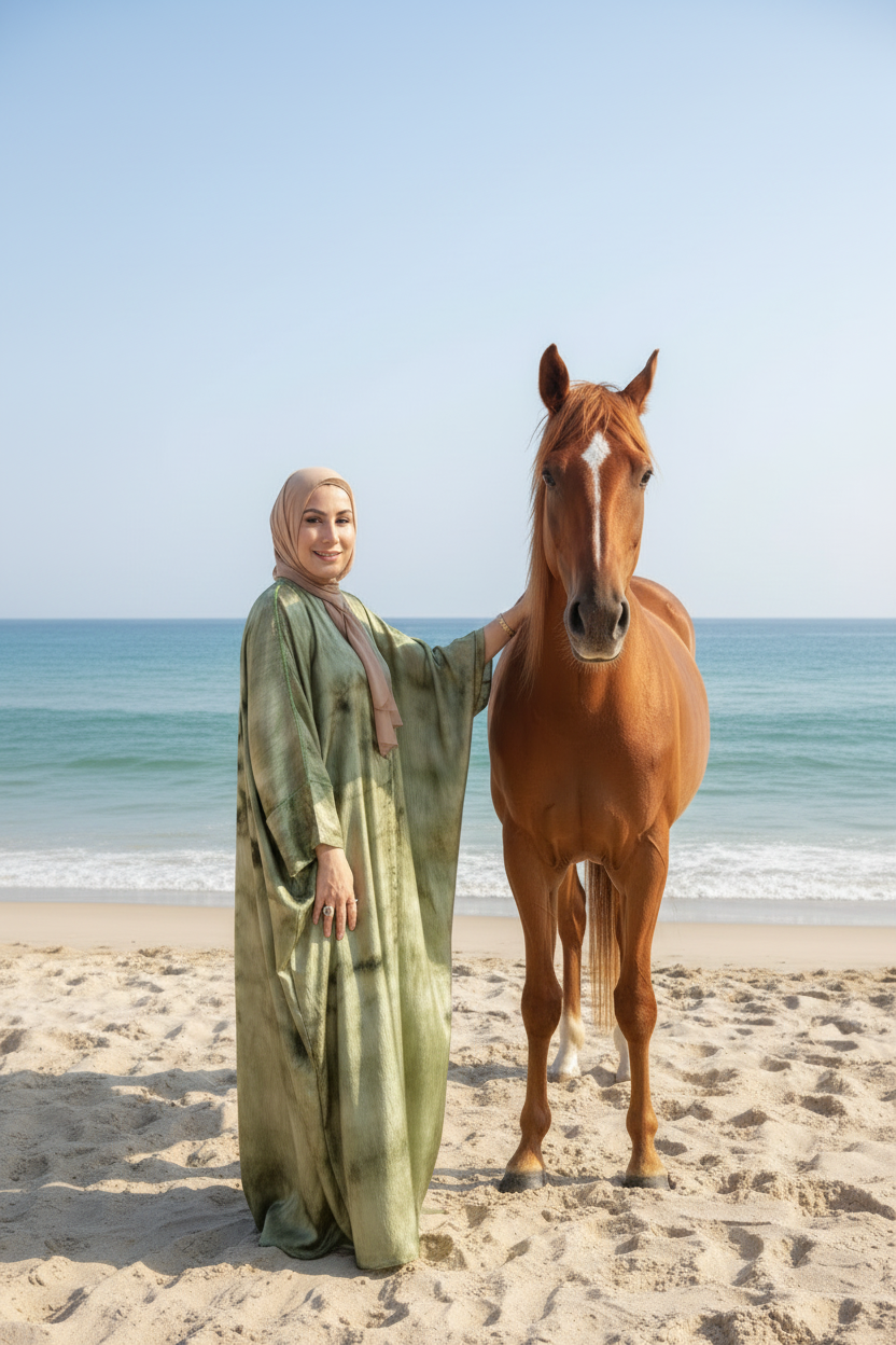 AMWAJ 3PC ABAYA