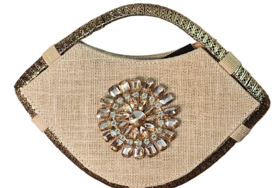 Zayna Fan Handle Bag
