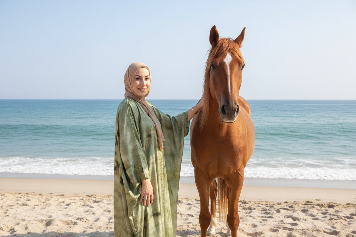 AMWAJ 3PC ABAYA