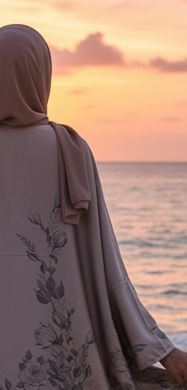 Samira 4 Pc Abaya Set