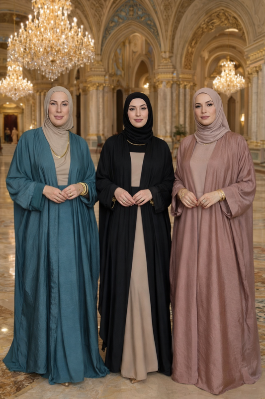 JAYDA SATEEN 3PC SKIRT SET