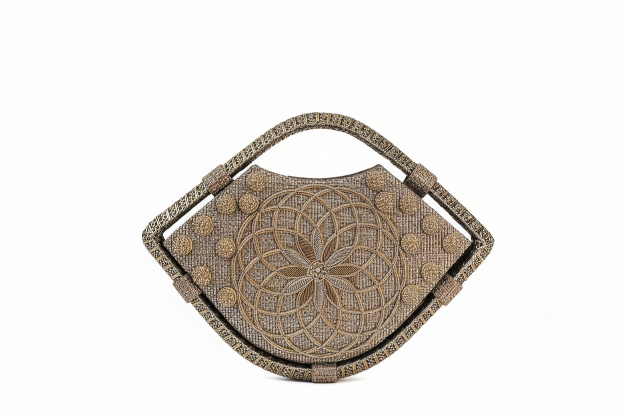 Zayna Fan Handle Bag