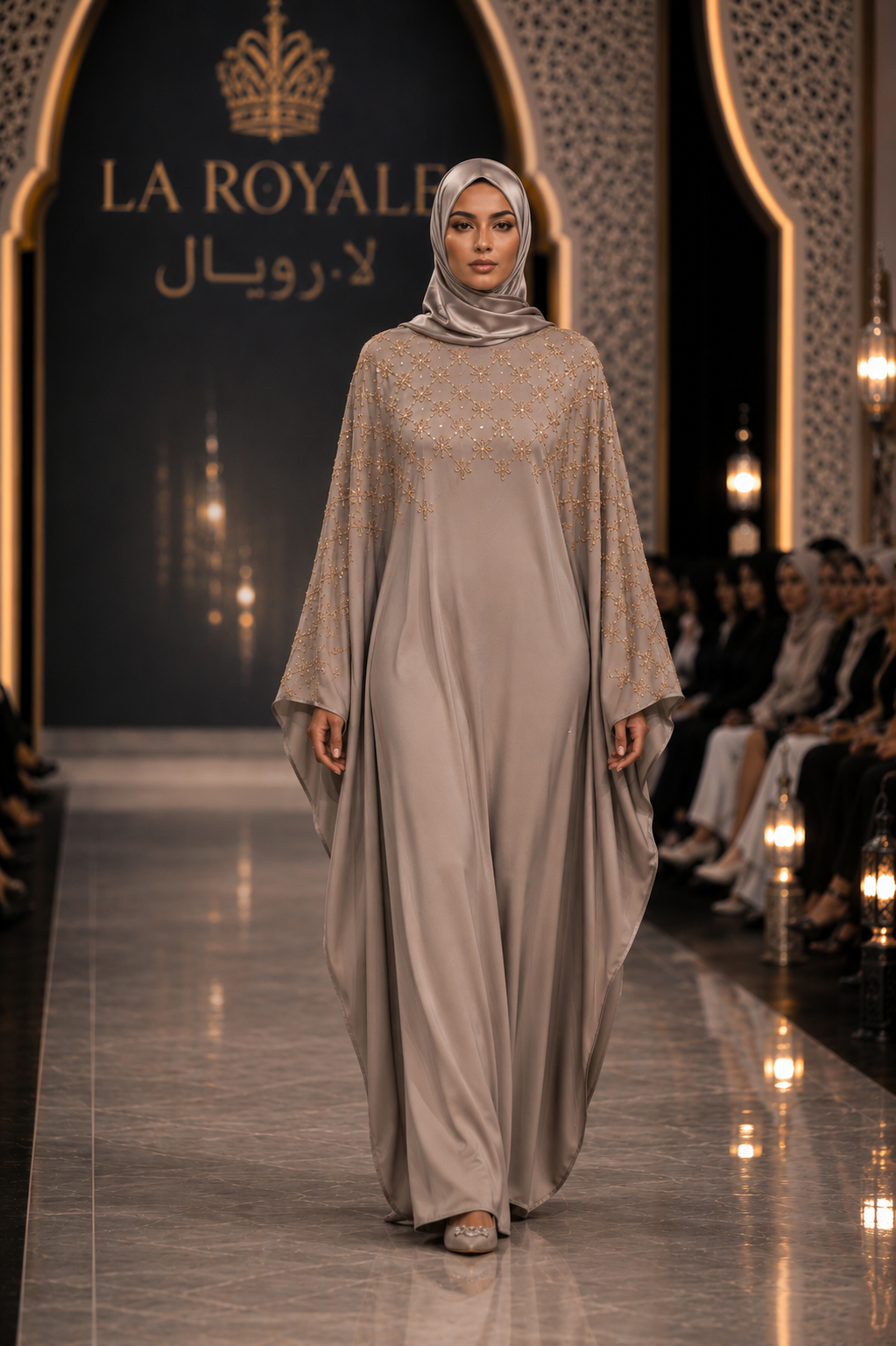RHINESTONE BATWING (with internal belt)