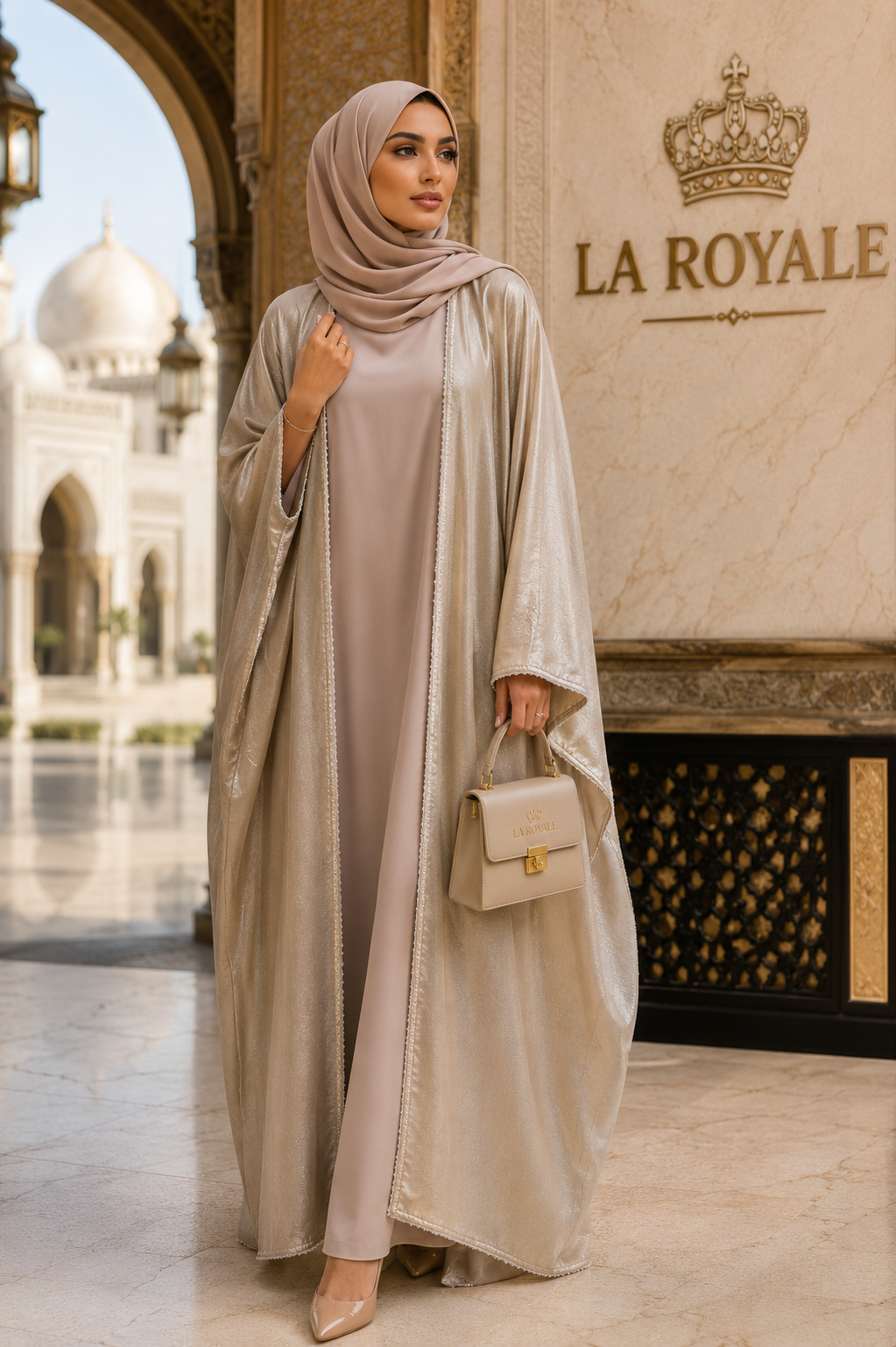MOOD 4 Pc Abaya Set