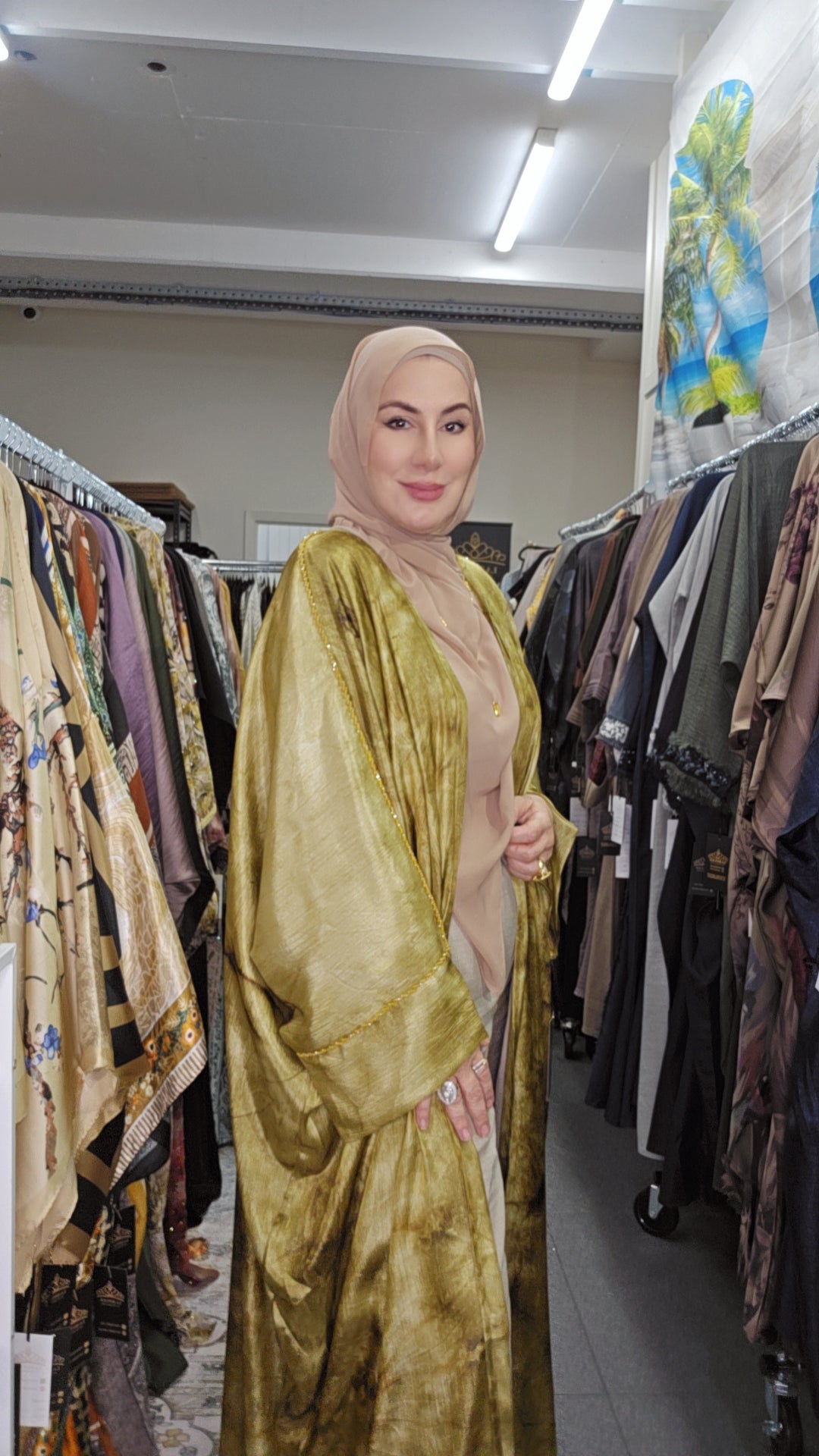 AMWAJ 3PC ABAYA