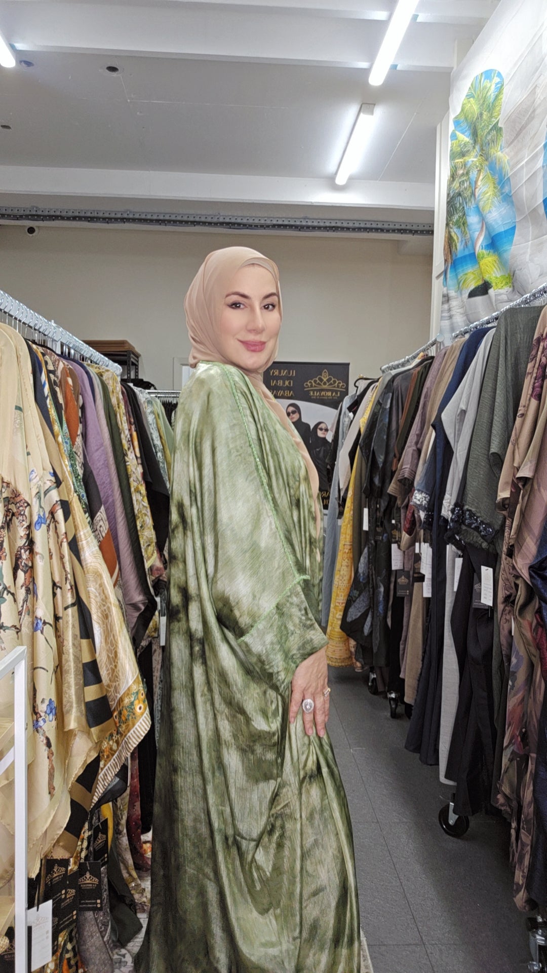 AMWAJ 3PC ABAYA