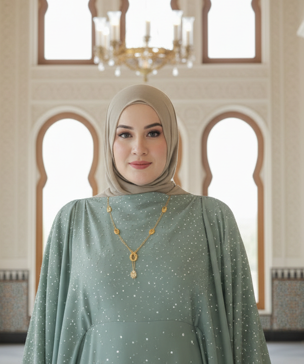 RHINESTONE BATWING (with internal belt)