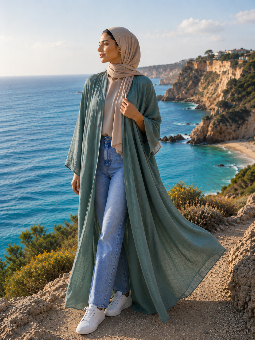 CEY FABRIC CASUAL CAPES (Becht)
