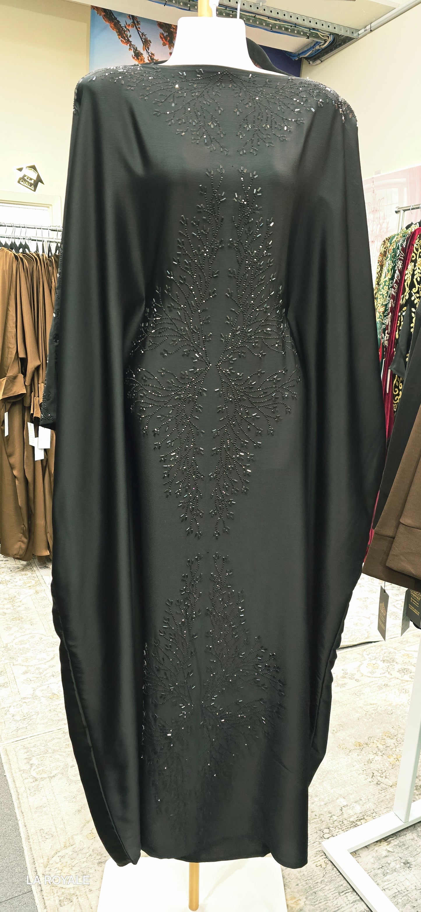 RHINESTONE BATWING (with internal belt)