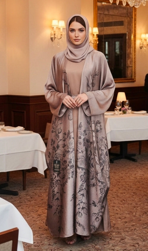 Samira 4 Pc Abaya Set