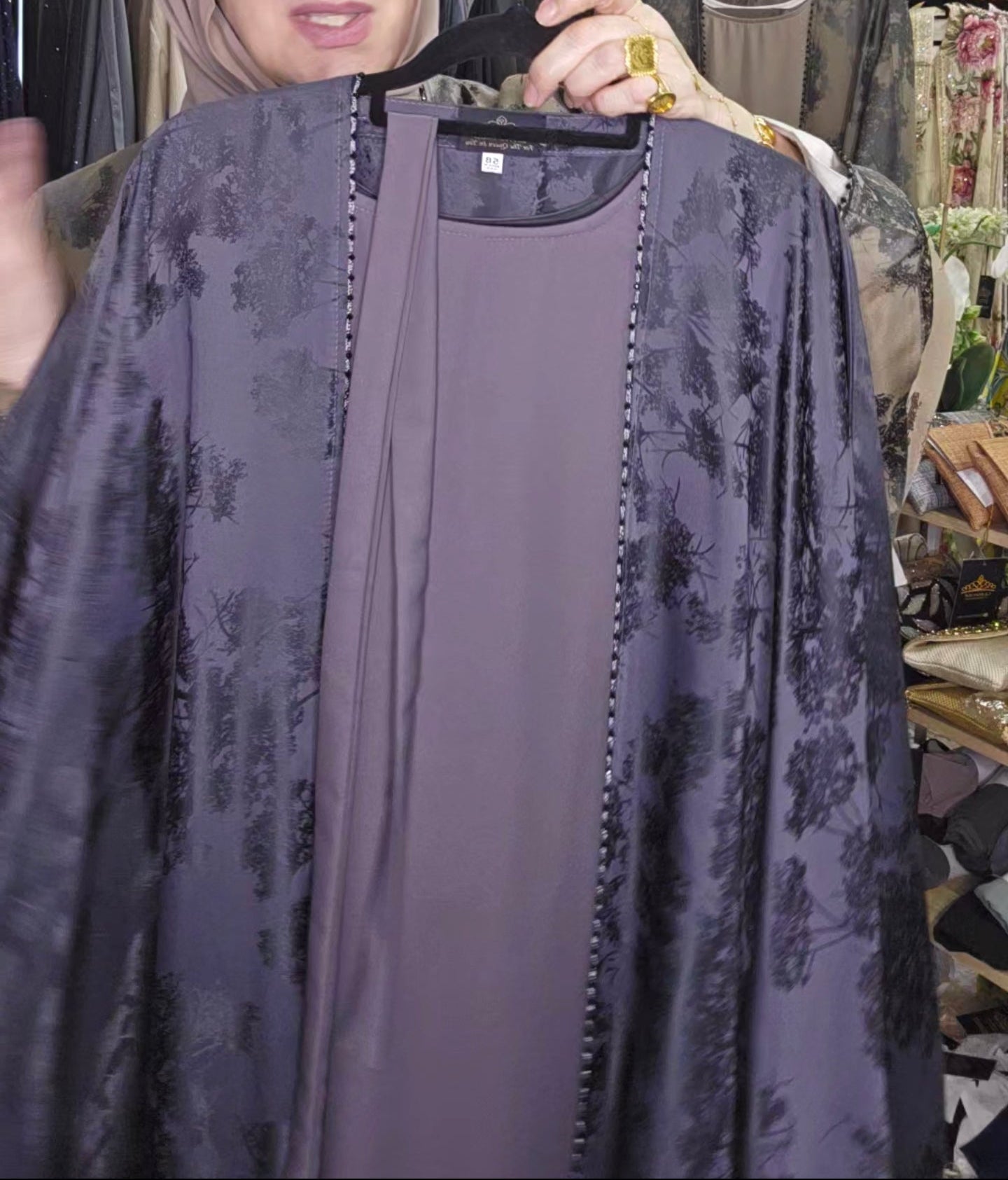 VOGUE 4pc abaya set