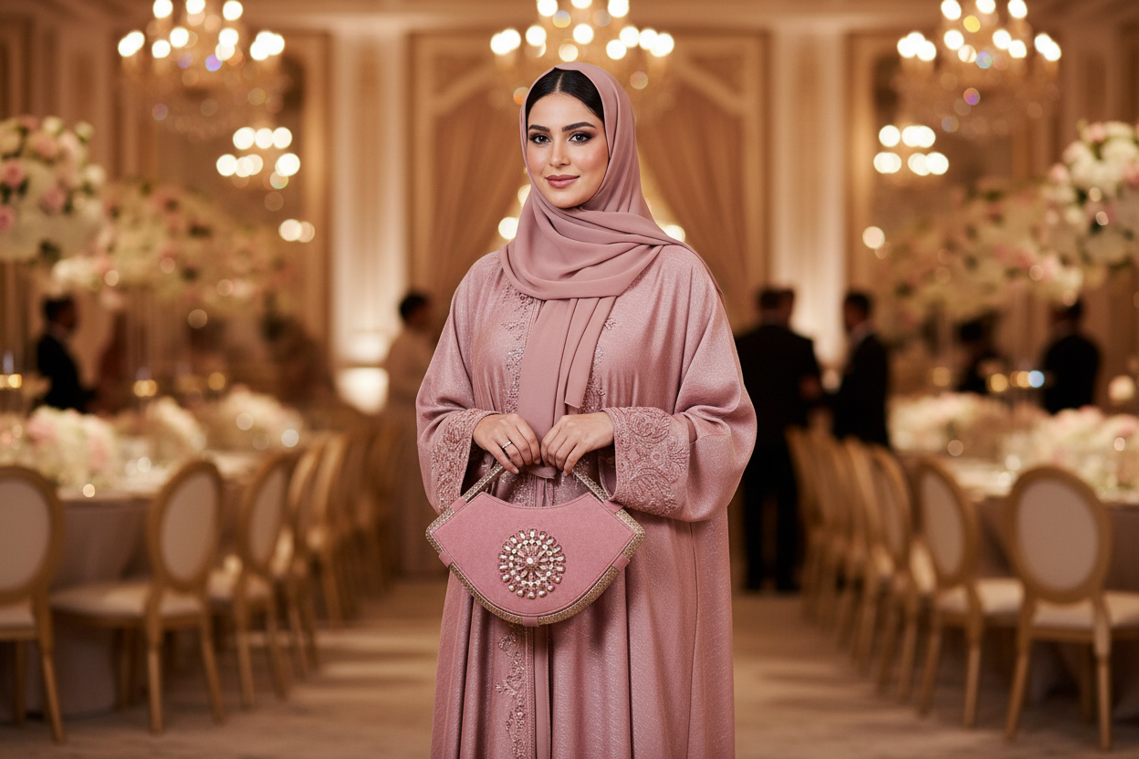 Zayna Fan Handle Bag