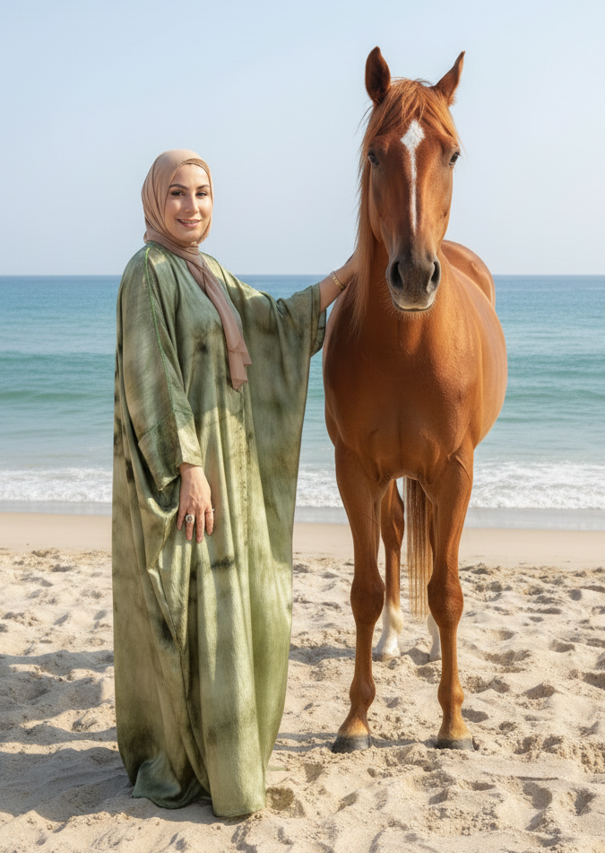 AMWAJ 3PC ABAYA
