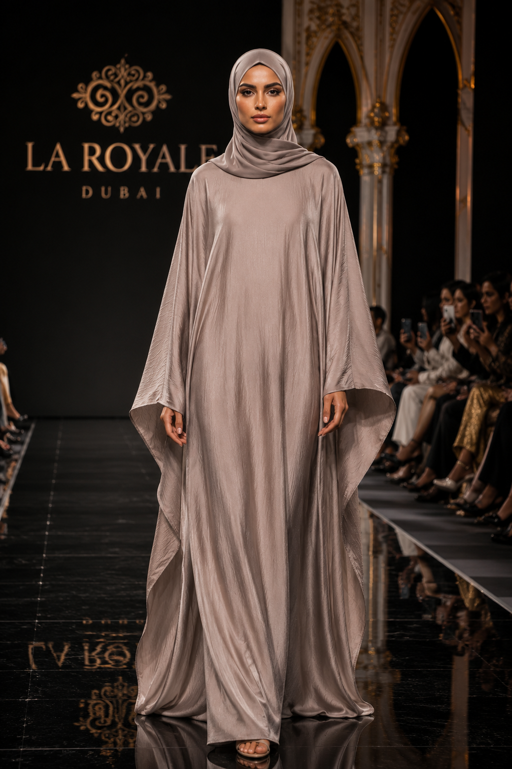 PLAIN FARASHA BATWING (with internal belt)