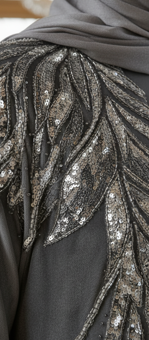Amira Velvet Cape